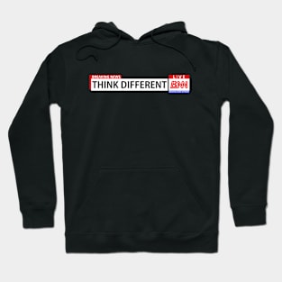 Breaking News Network, Think Different, Motivational Words Hoodie